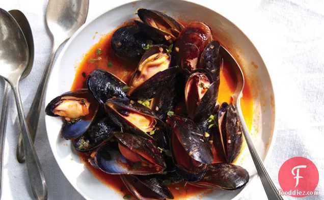 Mussels with White Wine