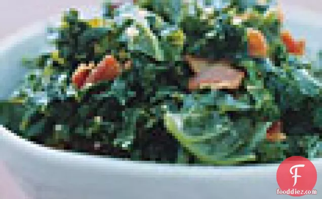 Kale with Garlic and Bacon