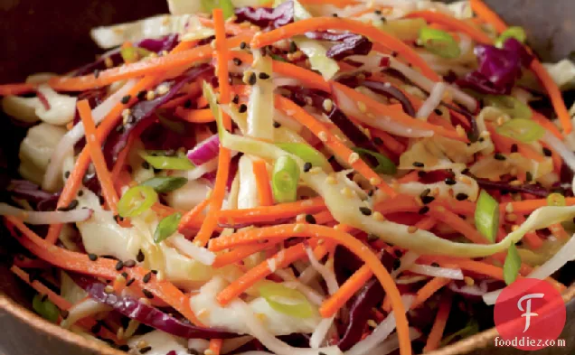 Miso-Spiked Asian Slaw