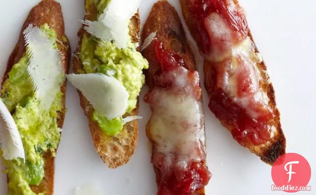 Crostini With Fontina and Tomato Marmalade From 'The Glorious Vegetables of Italy