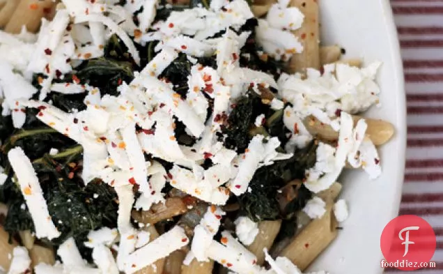 Kale And Ricotta Salata Wholegrain Penne