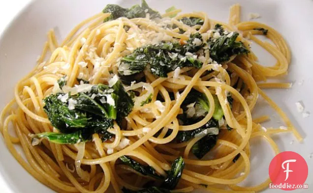 Cook the Book: Whole-Wheat Spaghetti with Kale
