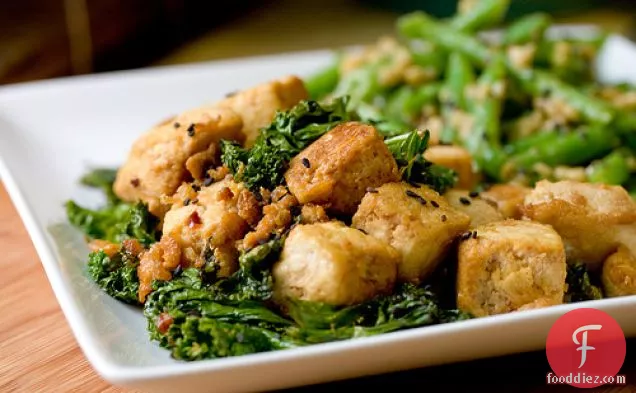 Tofu Kale Stir-fry