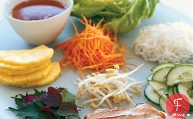 Lemongrass Pork with Vietnamese Table Salad