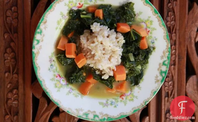 Kale And Sweet Potato Soup