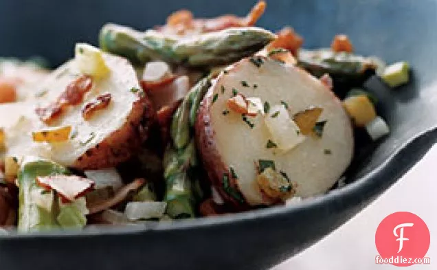 German-Style Potato and Ham Salad