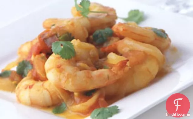Indian-Spiced Shrimp