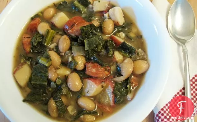 Hearty Kale And Sausage Soup