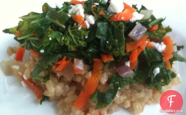 Green’s Week: Kale, Feta And Carrot Super Toss