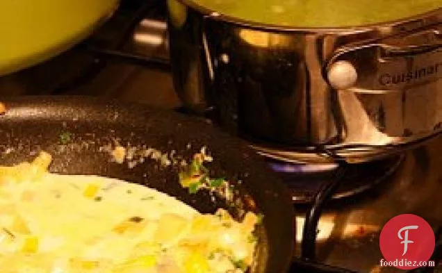 Green Potato Leek Soup