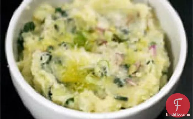 Dinner Tonight: Kale-Flecked Mashed Potatoes