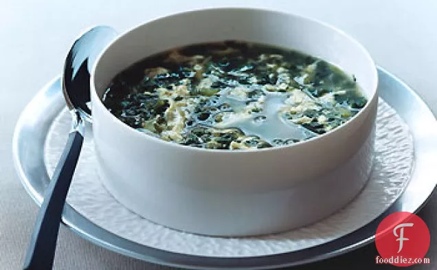 Spinach Stracciatella Soup