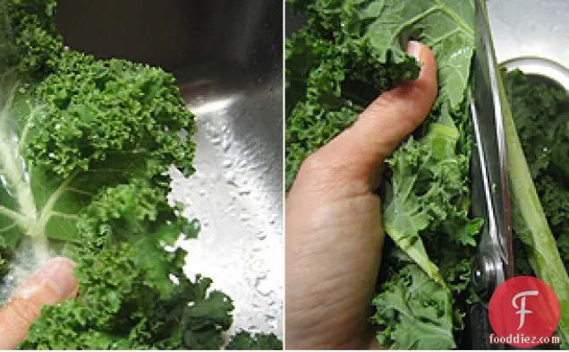 चिपोटल ड्रेसिंग के साथ काले सलाद