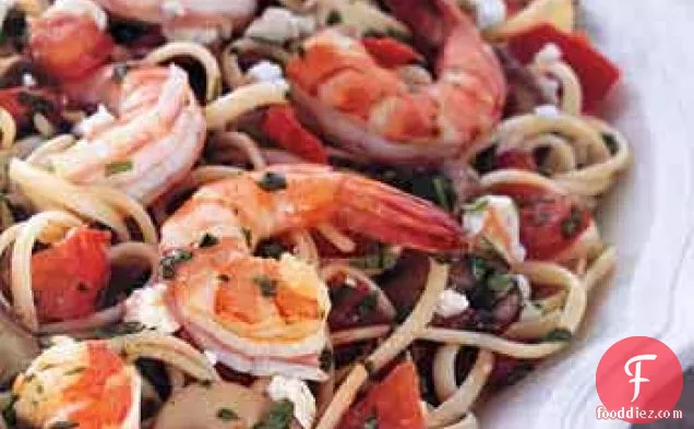 Linguine with Shrimp and Plum Tomatoes