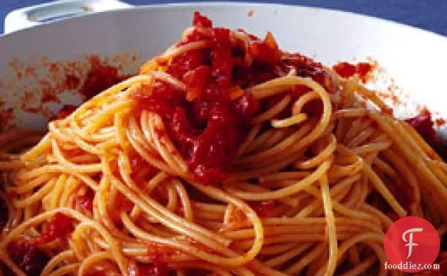 Spaghetti with Marinara Sauce