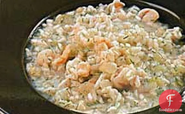 Shrimp and Fennel Risotto