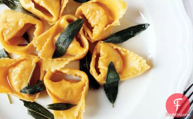 Butternut Squash Cappellacci with Sage Brown Butter