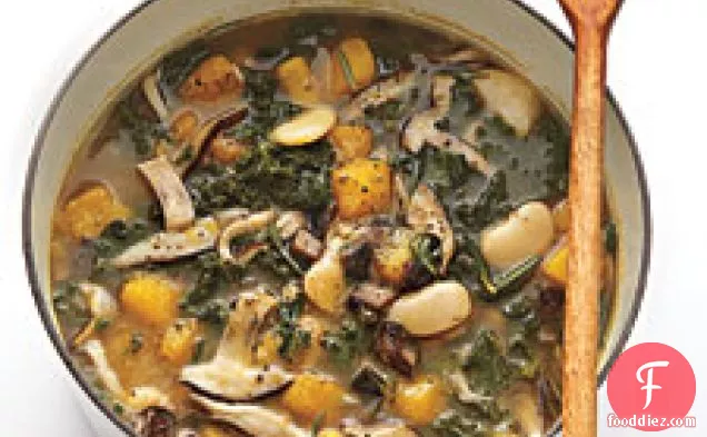 Mushroom And Lima Bean Stew