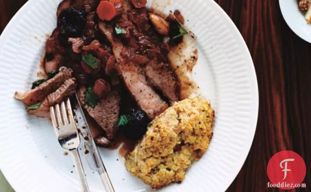 Beef Brisket with Merlot and Prunes