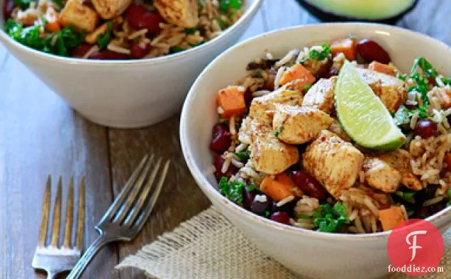 Fall Mexican Rice Bowls