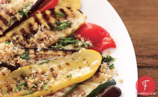 Spanish-Style Grilled Vegetables with Breadcrumb Picada