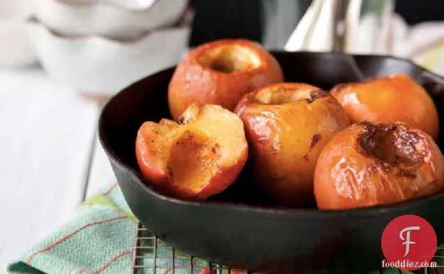 Whole Baked Cinnamon-Cardamom Apples