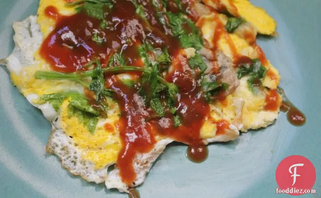 Taiwanese Oyster Omelet