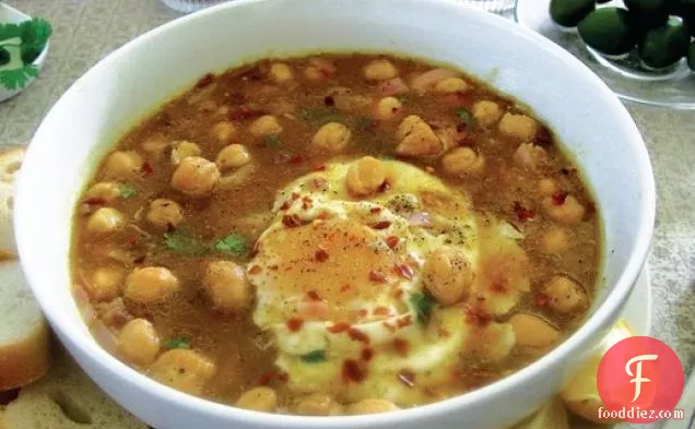 लाब्लाबी (ट्यूनीशियाई छोले का सूप) 'द हार्ट ऑफ द प्लेट' से