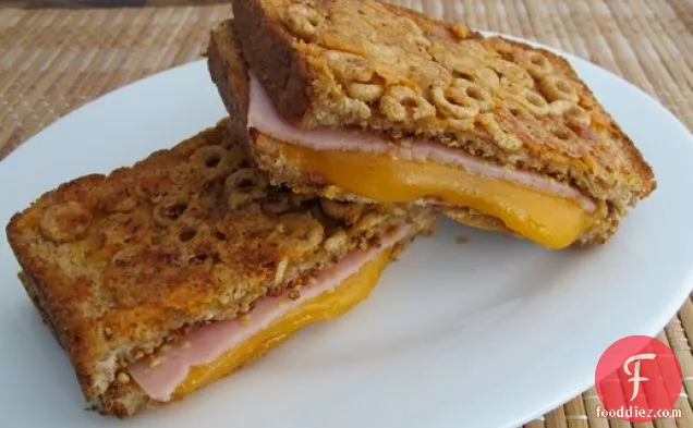 Cheerios® Coated Grilled Cheese Sandwiches