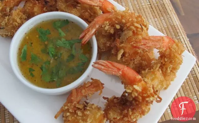 Crispy Rice Chex® Coconut Shrimp (Gluten Free) With Tangy Pineapple-Chili Dip