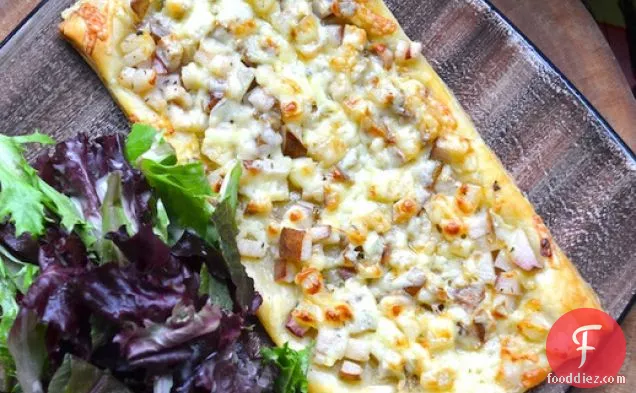 Pear and Gruyere Tart