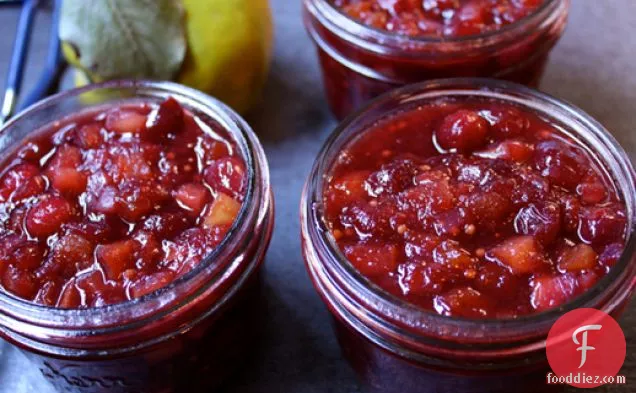 Cranberry Quince Chutney