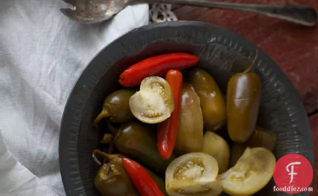Fermented Green Tomatoes