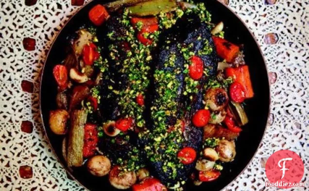 Classic Beef Pot Roast with Pistachio Salt from 'The New Midwestern Table