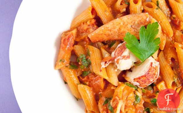 Penne with Lobster