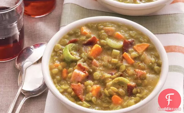 Split Pea Soup With Ham From 'Lighten Up, America!