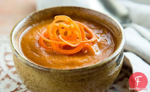 Gingery Carrot and Tomato Soup
