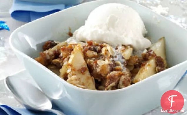 Fresh Pear Ginger Crisp