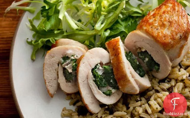 Chicken Stuffed with Spinach and Feta