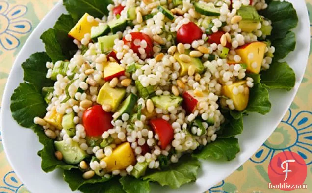 Israeli Couscous Summer Pilaf