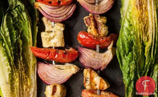 Grilled Greek Salad