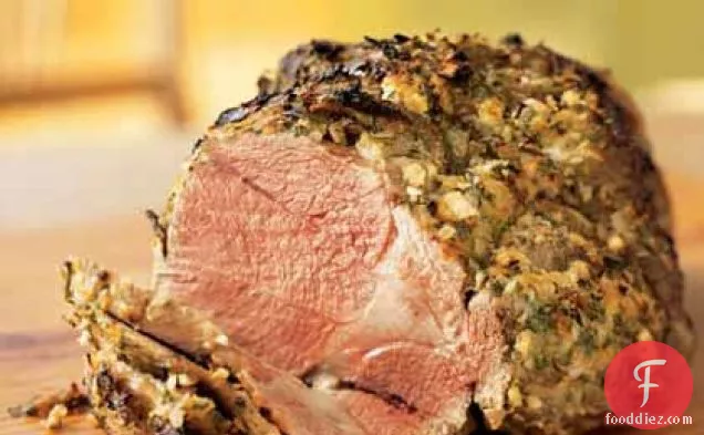 Simple Roasted Leg of Lamb