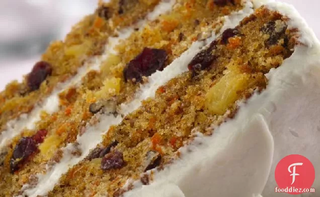 Carrot-Cranberry Cake