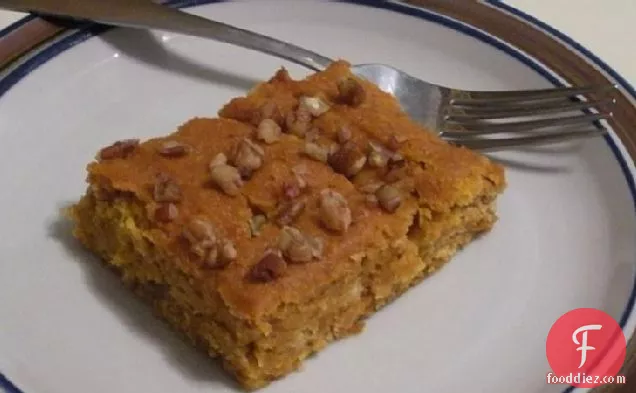 Gluten-Free Easy Pumpkin Dessert Squares