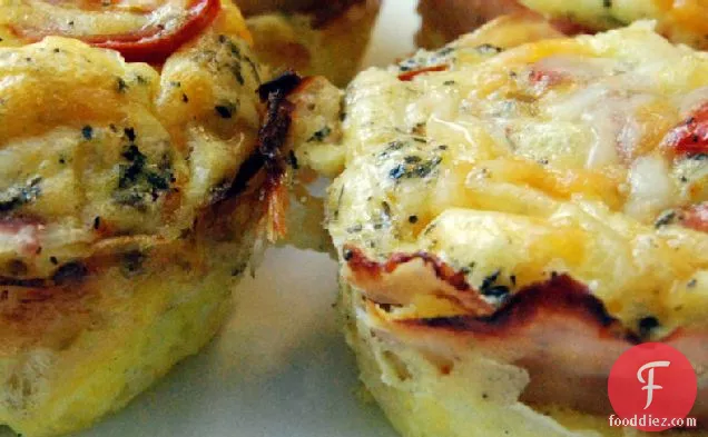 Two-Cheese Egg Frittatas-to-Go