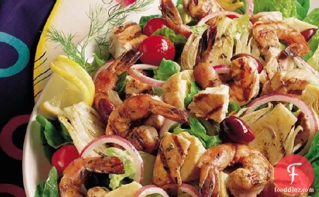 Grilled Mixed-Seafood Salad