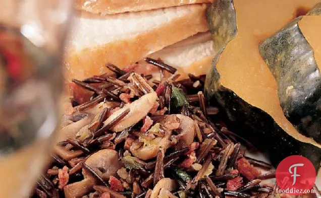 Bacony Wild Rice