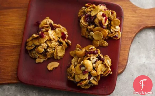 No-Bake Cranberry Nut Cookies