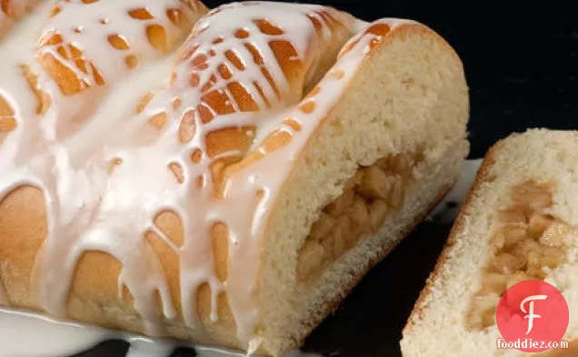 Braided Coffee Cake with Apple-Ginger Filling