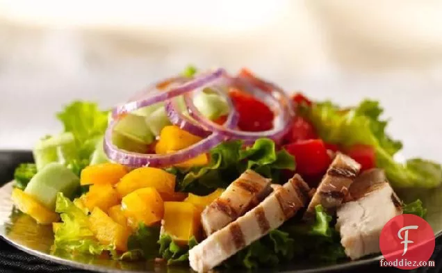 Gazpacho-Style Chicken Salad